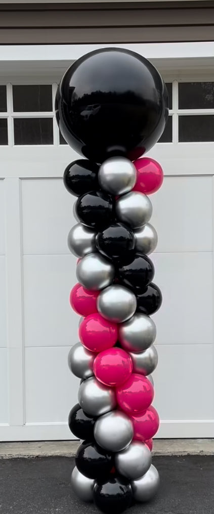 Luxuriöse Ballonsäulen Farbe nach Auswahl (Max. 3 Farben)