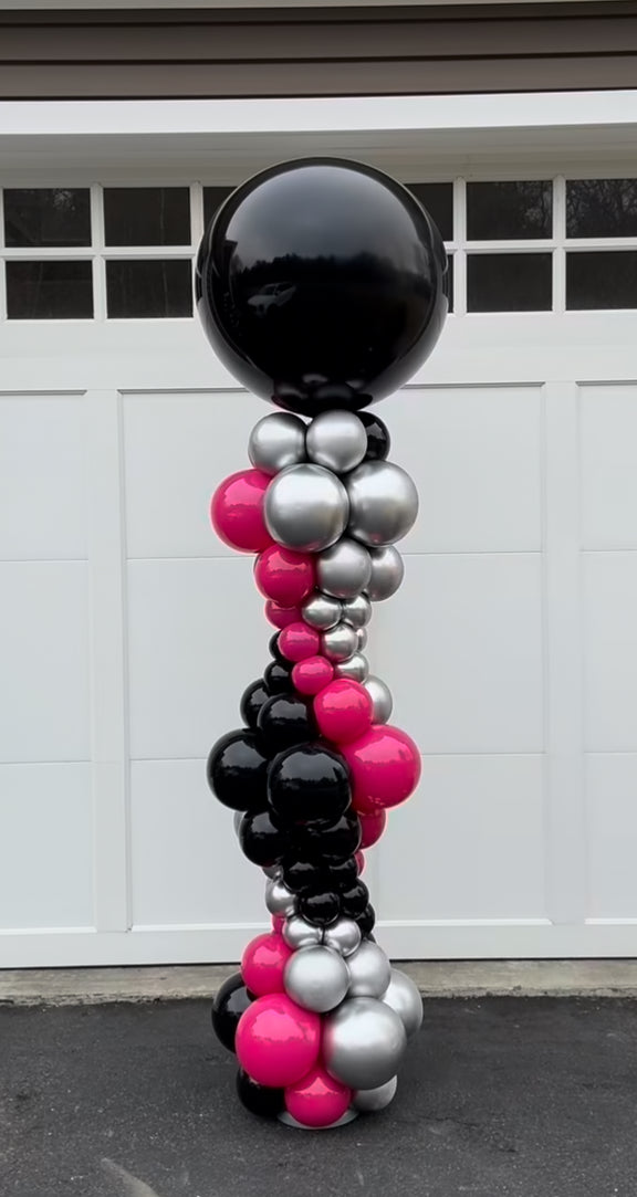 Luxuriöse Ballonsäulen Farbe nach Auswahl (Max. 3 Farben)