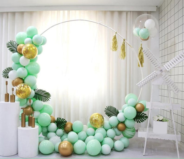 Ballongirlande Green Macaron