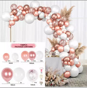 Retro Colored Irregular Balloon Arch Garland